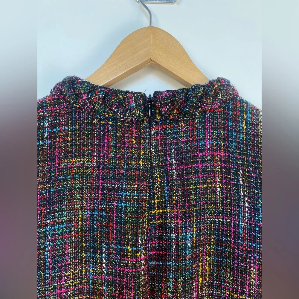 Tuckernuck x Cameran Eubanks Wimberly Dress Multicolor Tweed Jackie Size Small - Picture 8 of 13